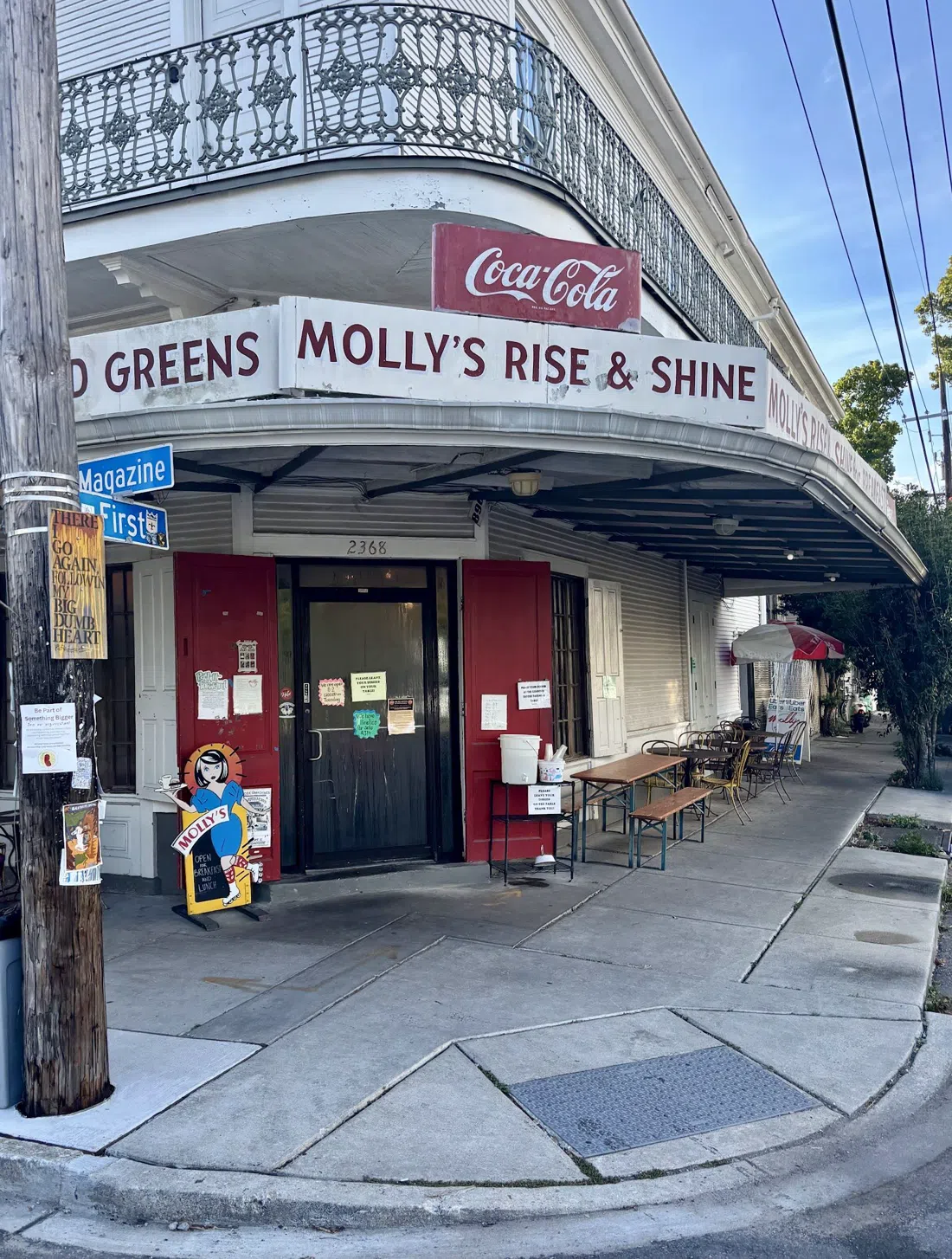 Molly's Rise and Shine, Nova Orleans