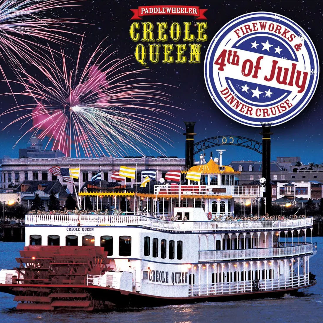 Paddlewheeler Creole Queen, New Orleans