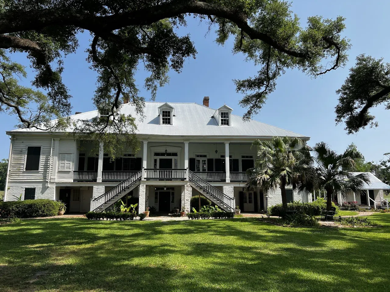 September på Creole River Road ved St. Joseph Plantation