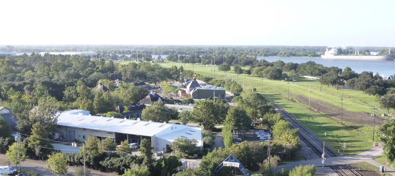 Audubon Park and The Fly (Audubon Riverview Park), New Orleans