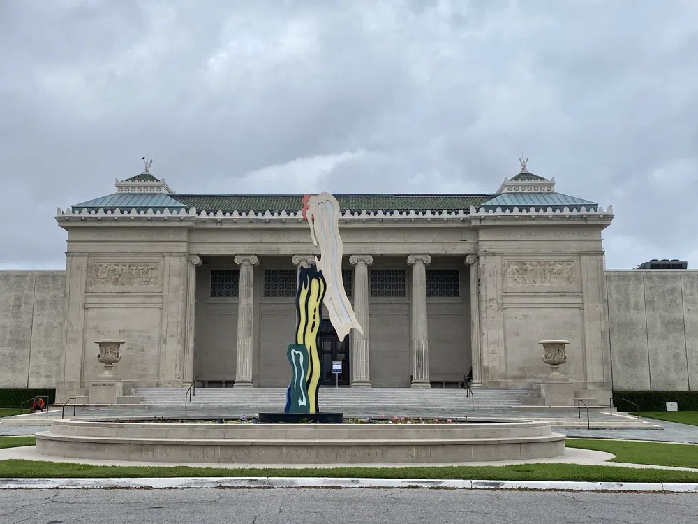 Walking New Orleans City Park from NOMA to the bayou